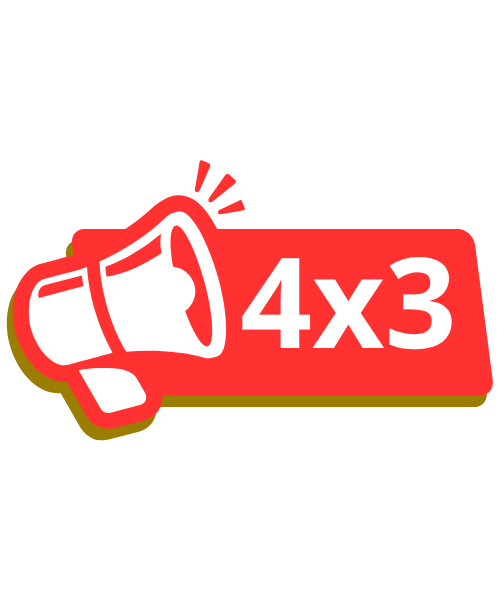 4x3